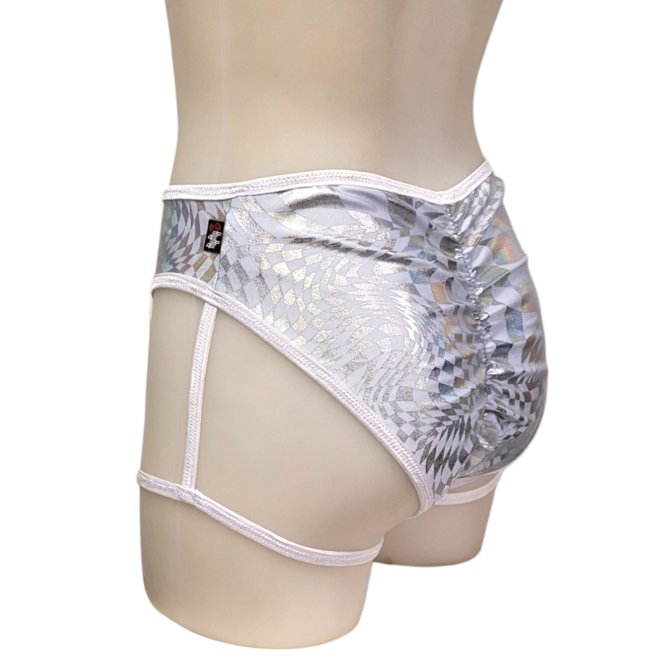 Ella Short in Light Blue Swirl