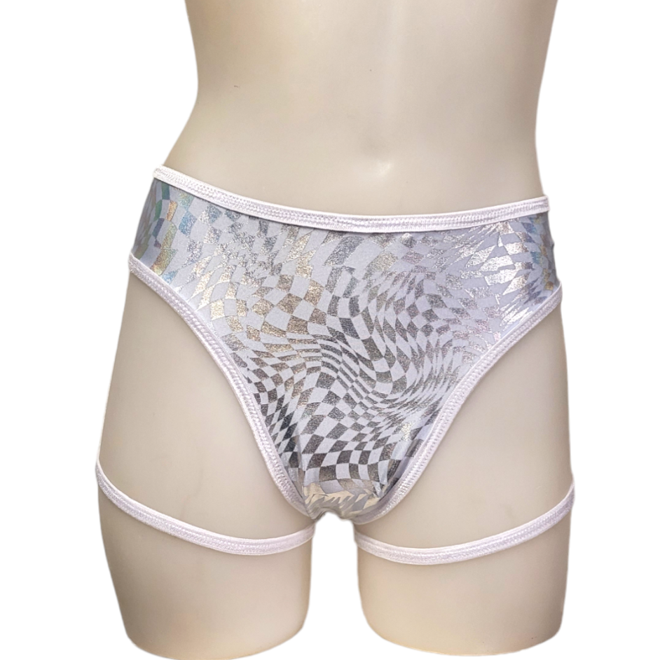 Ella Short in Light Blue Swirl