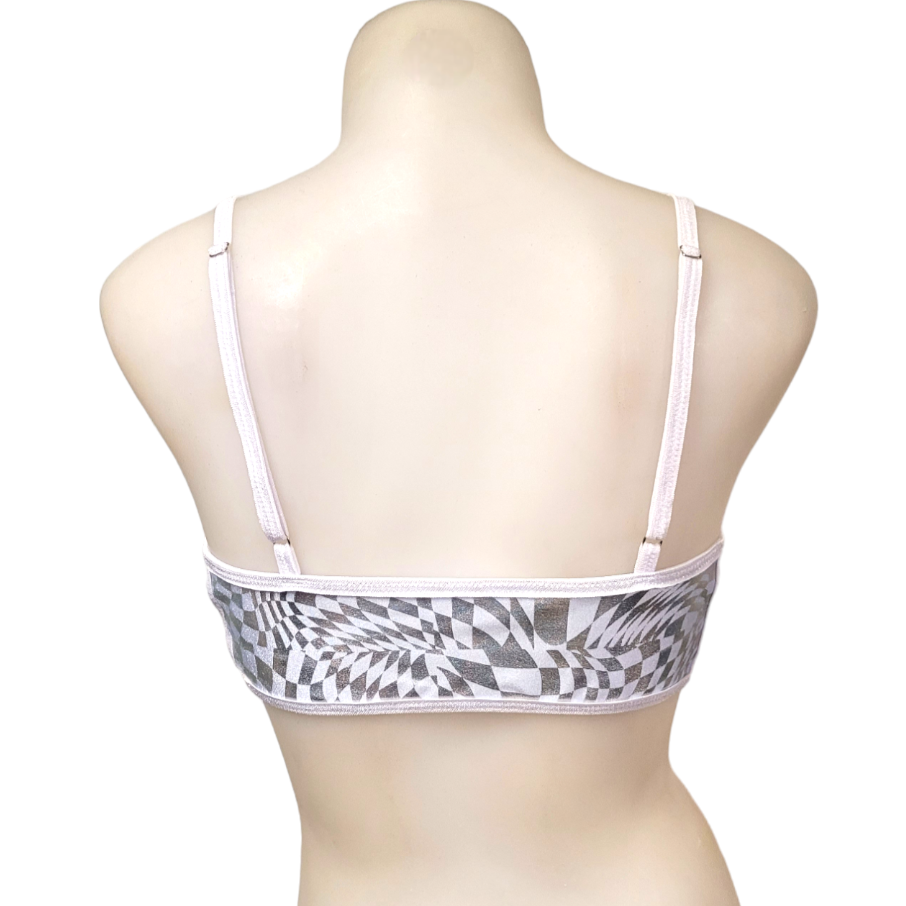 Ella Top in Light Blue Swirl