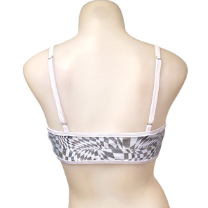Ella Top in Light Blue Swirl
