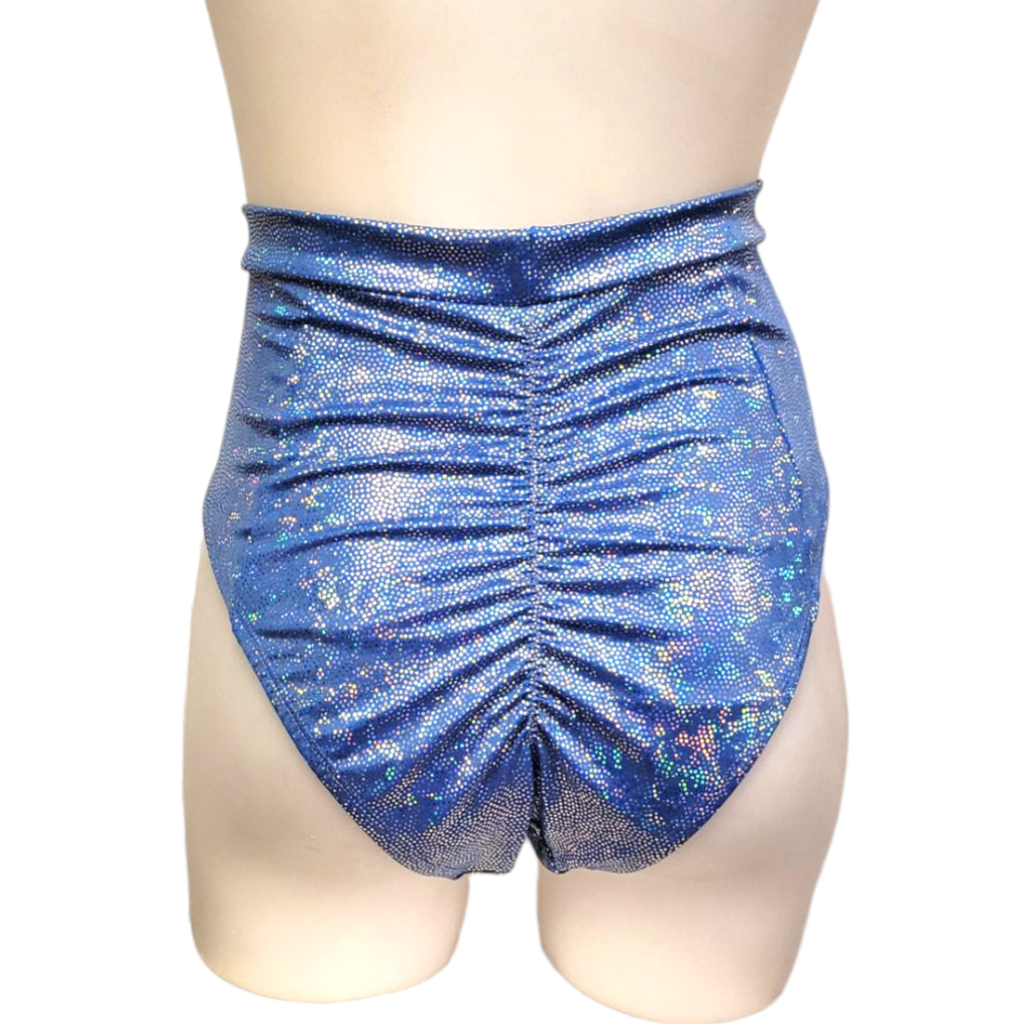 Iris Short in Blue Shimmer