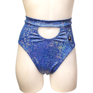 Iris Short in Blue Shimmer