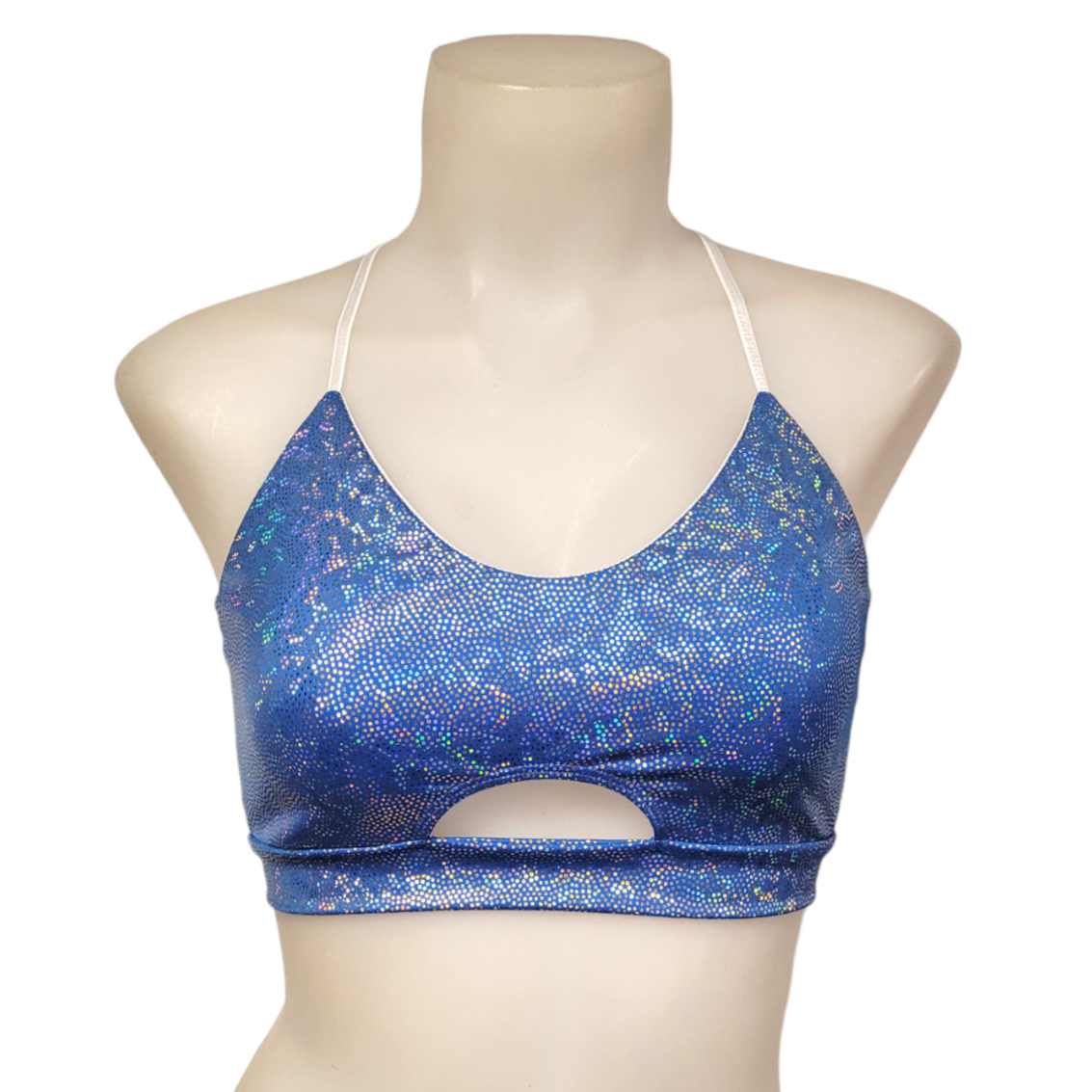 Iris Top in Blue Shimmer