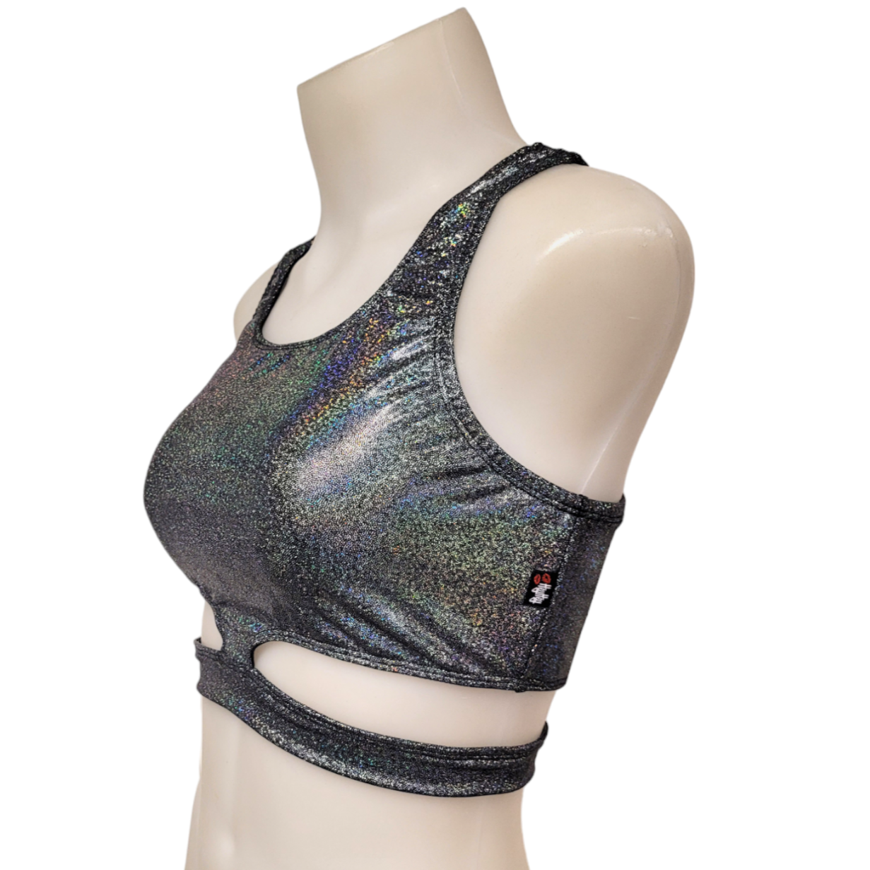 Hailie Top in Grey Disco