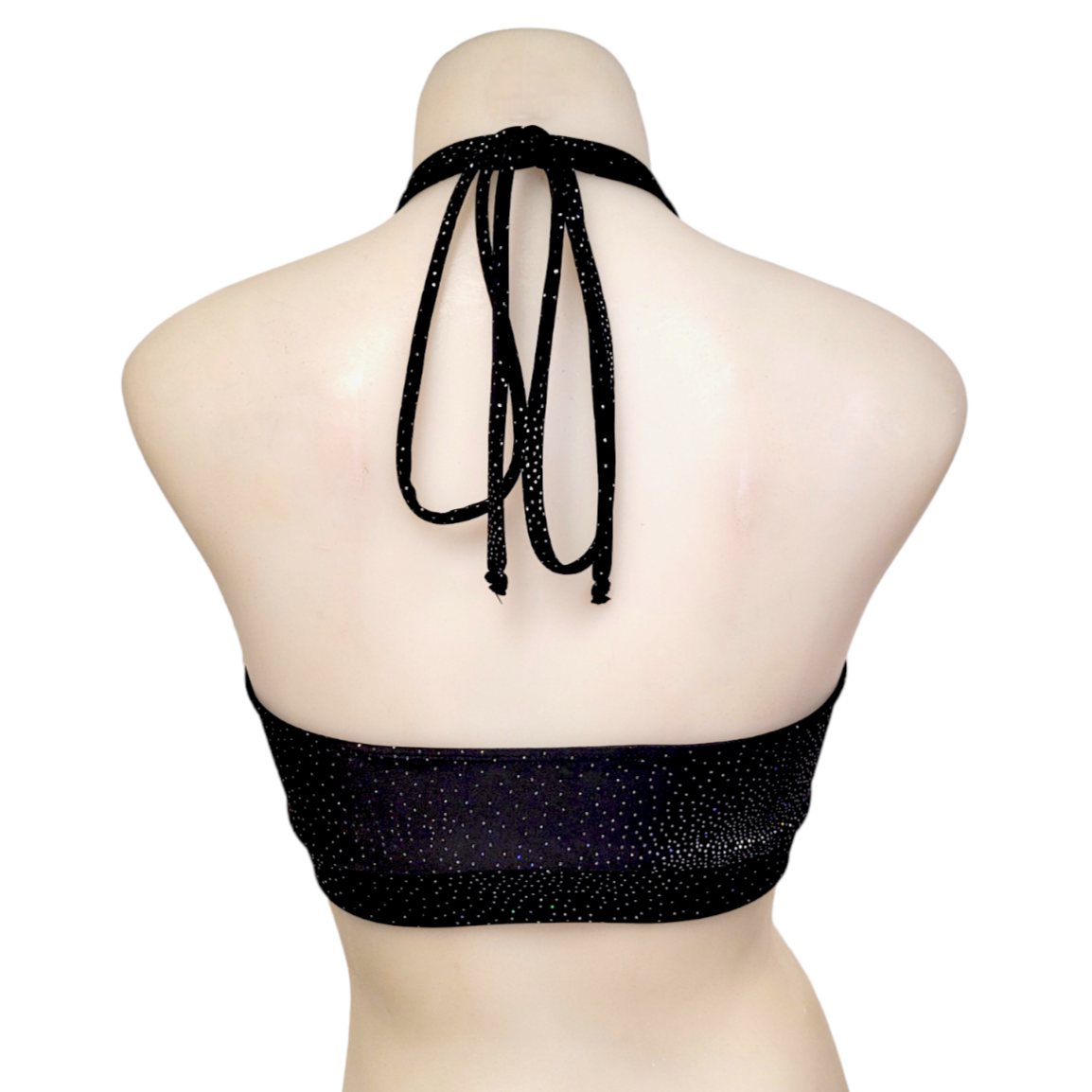 Layla Top in Black Cluster Dot