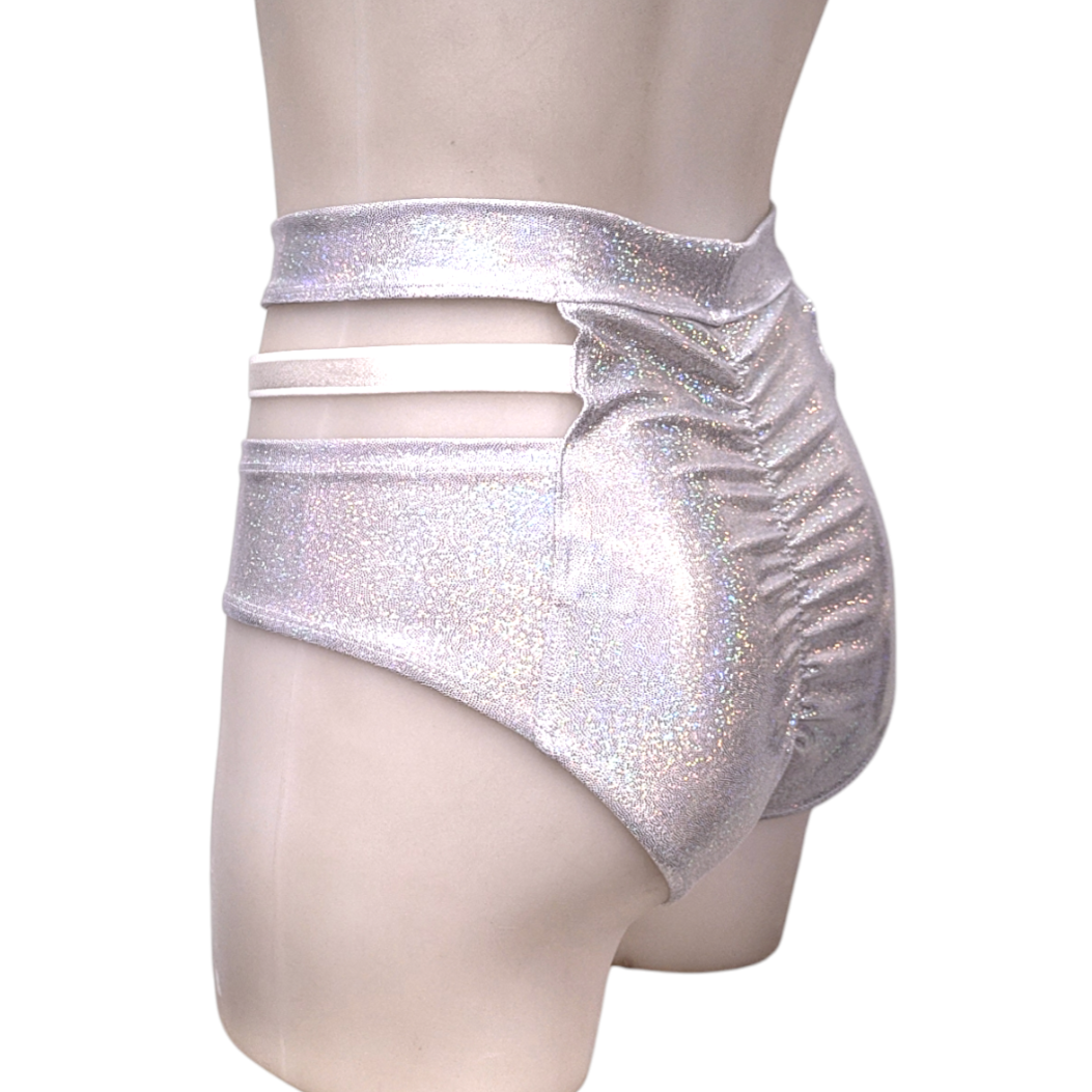 Monroe Short in White Disco