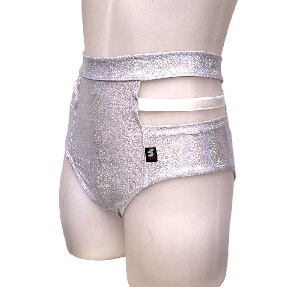 Monroe Short in White Disco