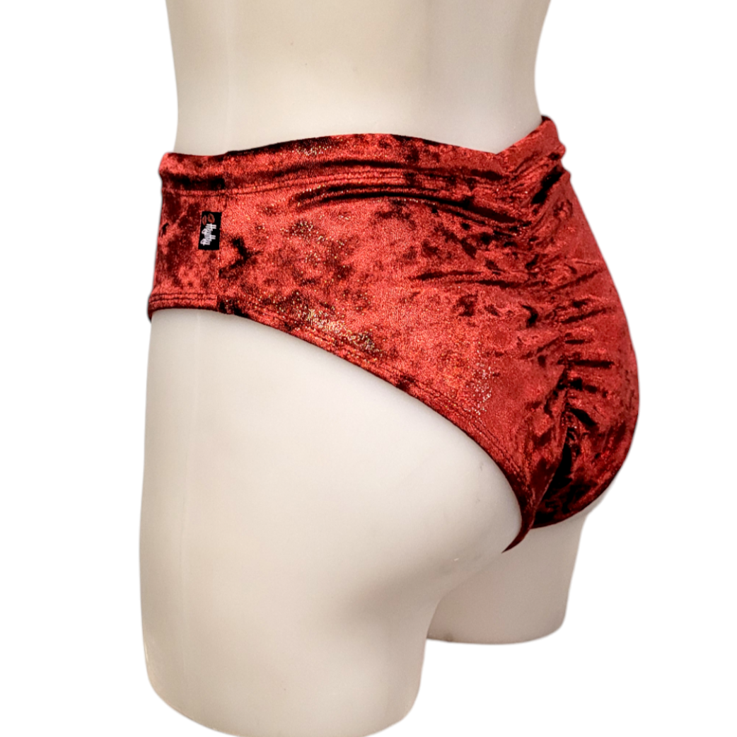Layla Short in Ruby Red Velvet