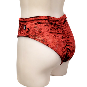 Layla Short in Ruby Red Velvet