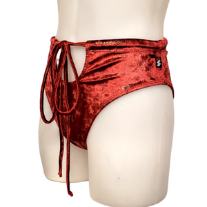 Layla Short in Ruby Red Velvet