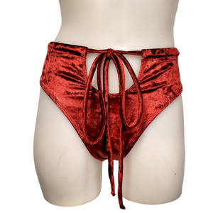 Layla Short in Ruby Red Velvet