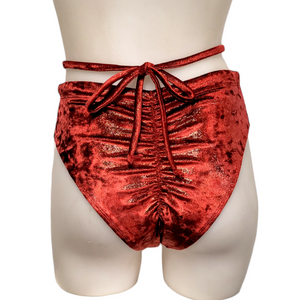 Layla Short in Ruby Red Velvet