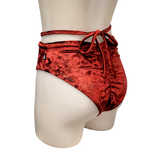 Layla Short in Ruby Red Velvet