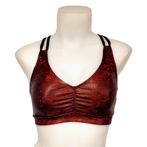 Monique Top in Red Ice