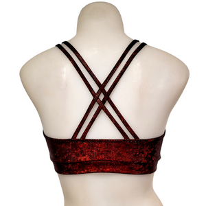 Monique Top in Red Ice