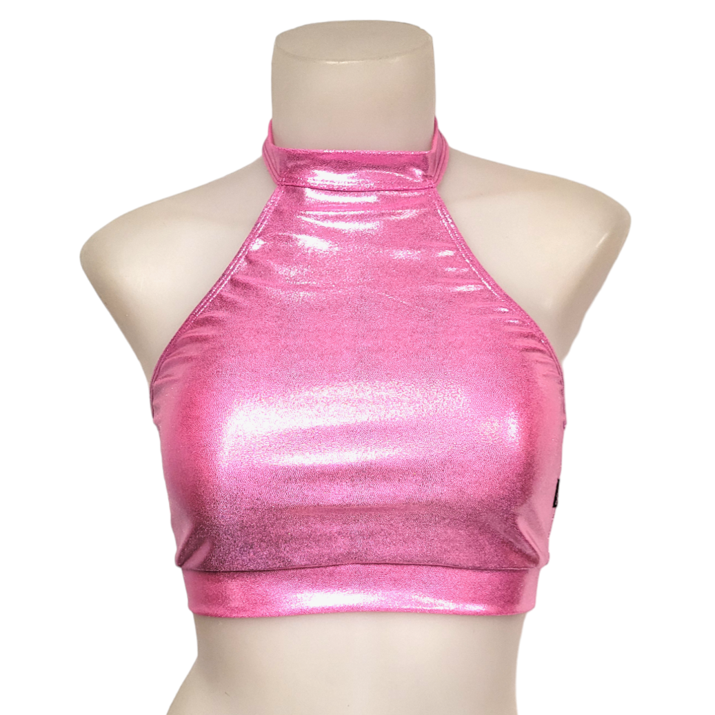 Halter Top in Light Pink Mystique