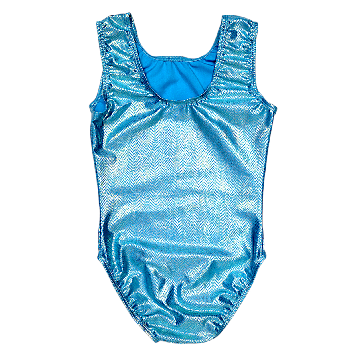 Leotard in Blue Scale