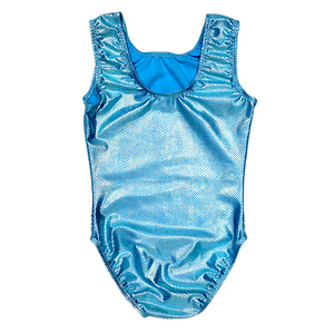 Leotard in Blue Scale