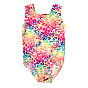 Leotard in Rainbow Splatter