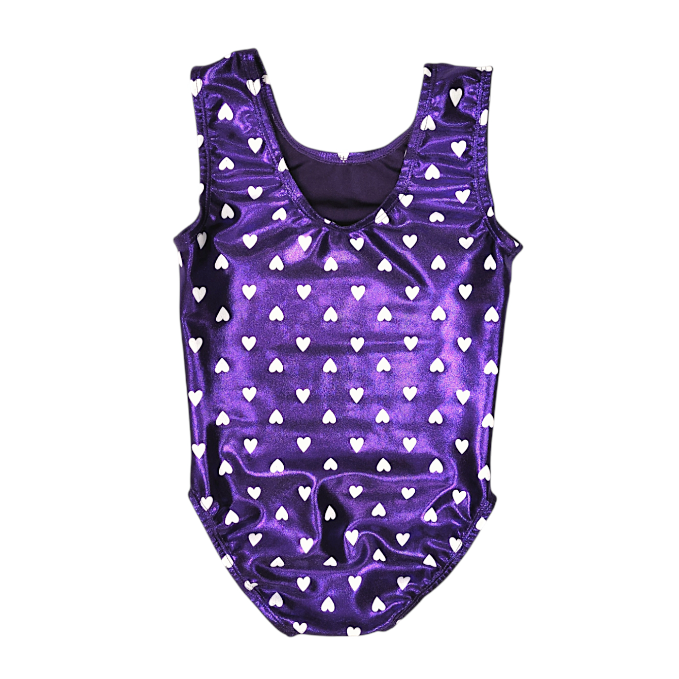 Leotard in Purple Heart Mystique