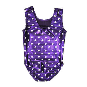 Leotard in Purple Heart Mystique
