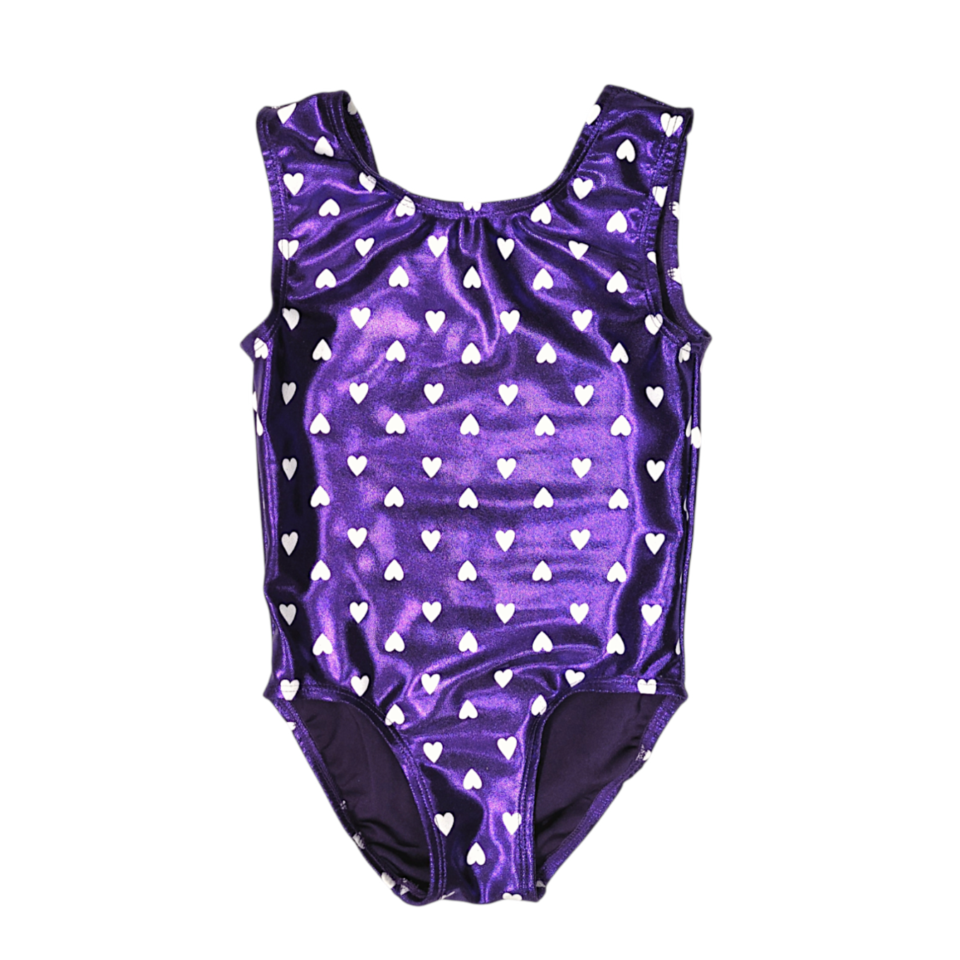 Leotard in Purple Heart Mystique
