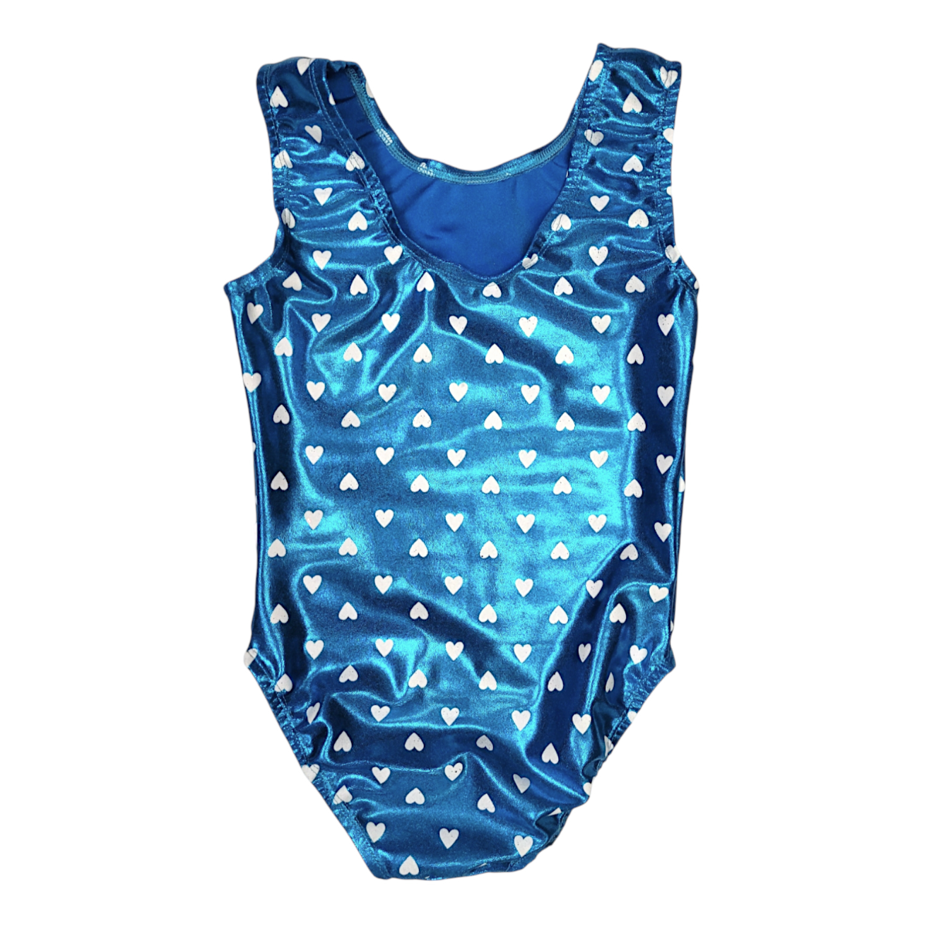 Leotard in Blue Heart Mystique