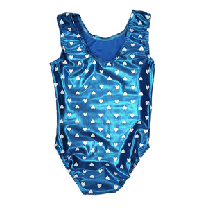 Leotard in Blue Heart Mystique