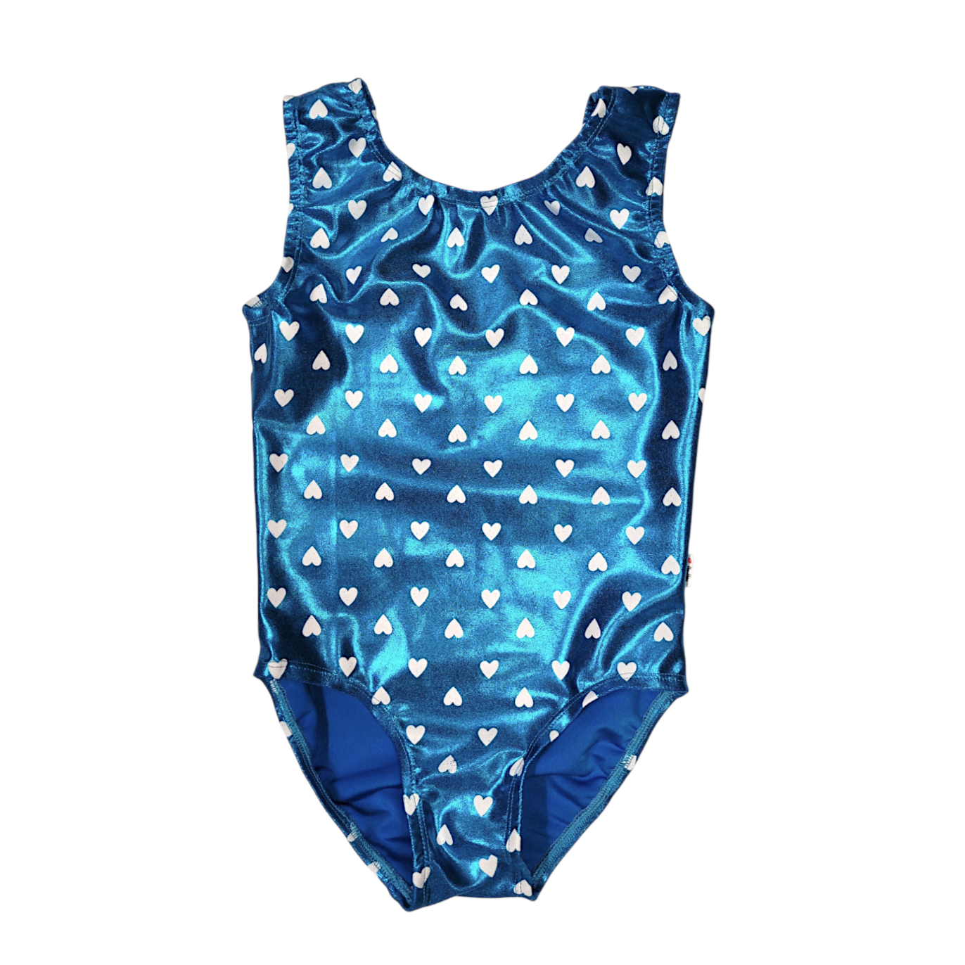 Leotard in Blue Heart Mystique