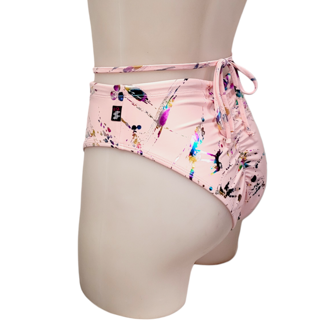 Layla Short in Pink Splatter