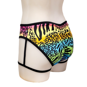 Ella Short in Rainbow Leopard