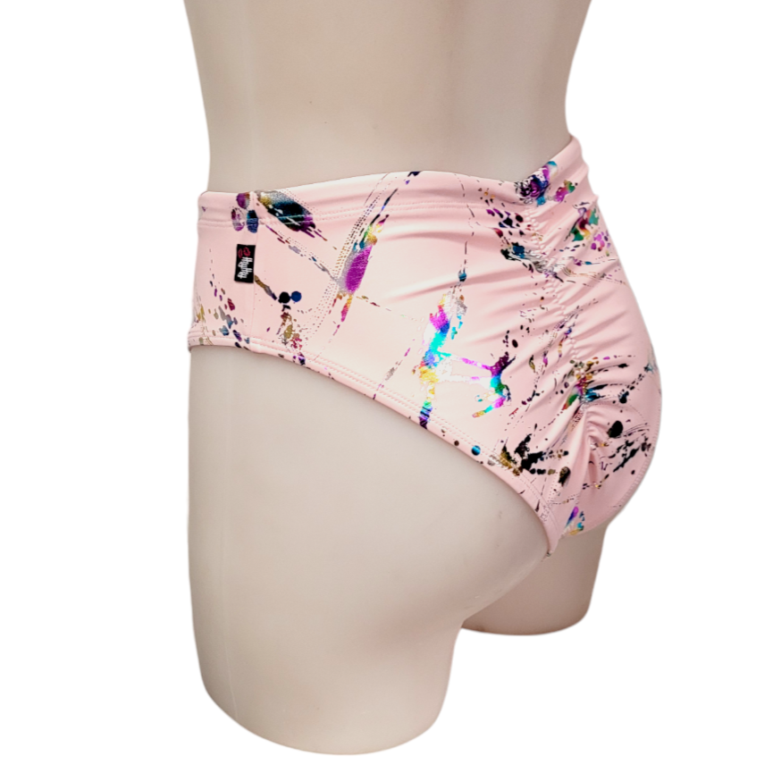 Layla Short in Pink Splatter