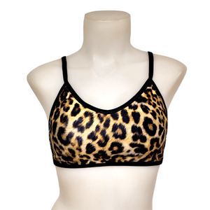 Ella Top in Yellow Leopard