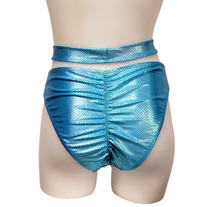 Hailie Short in Blue Scale