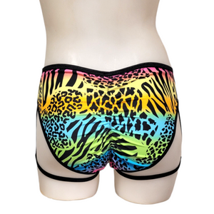 Ella Short in Rainbow Leopard