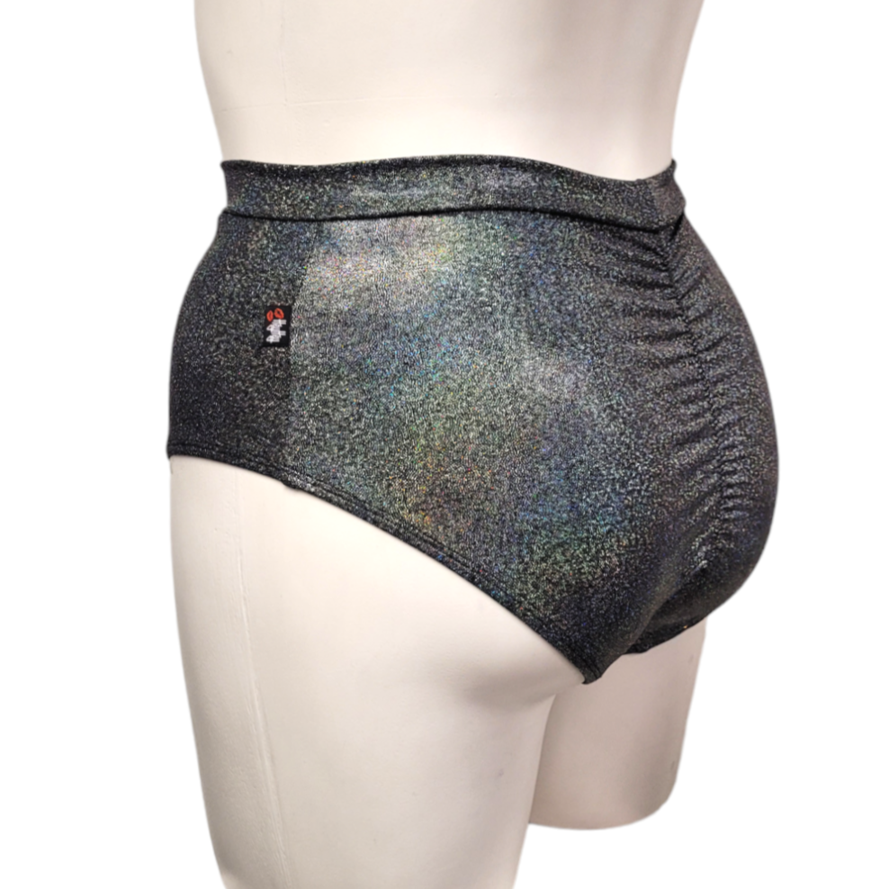 Sky High Sexy Short in Grey Disco