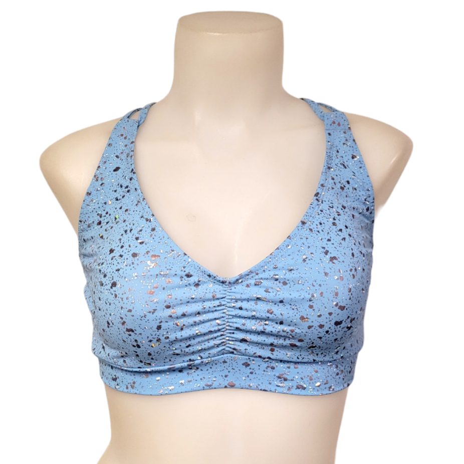 Monique Top in Blue Speckle