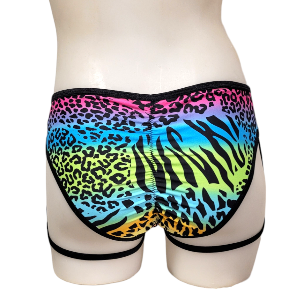 Ella Short in Rainbow Leopard