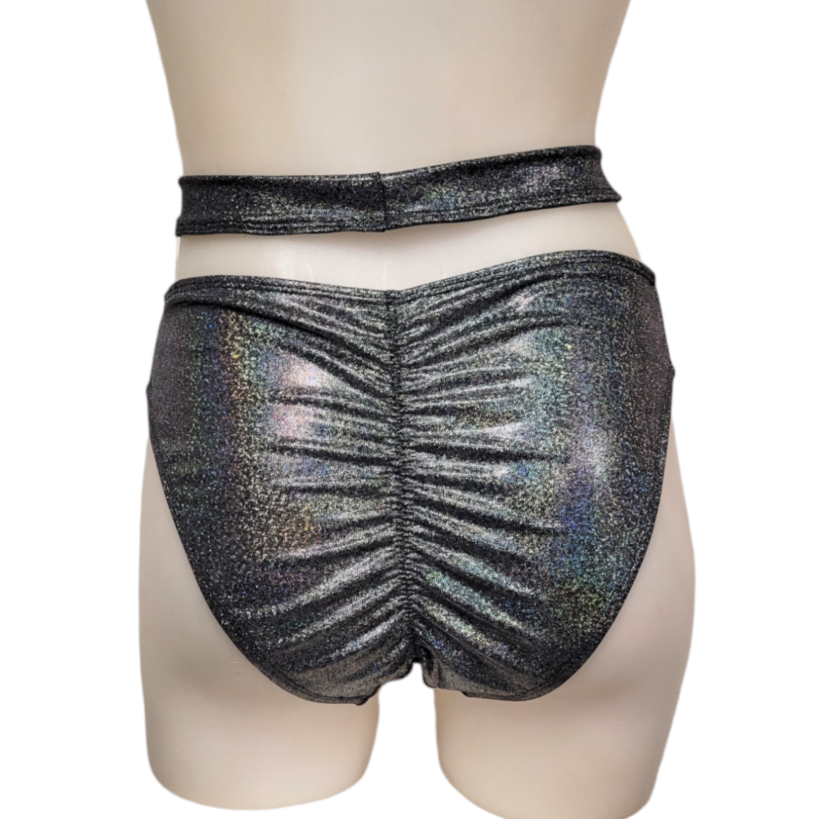 Hailie Short in Grey Disco