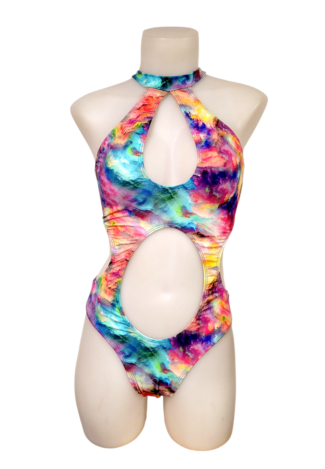 Luna Monokini in Watercolour