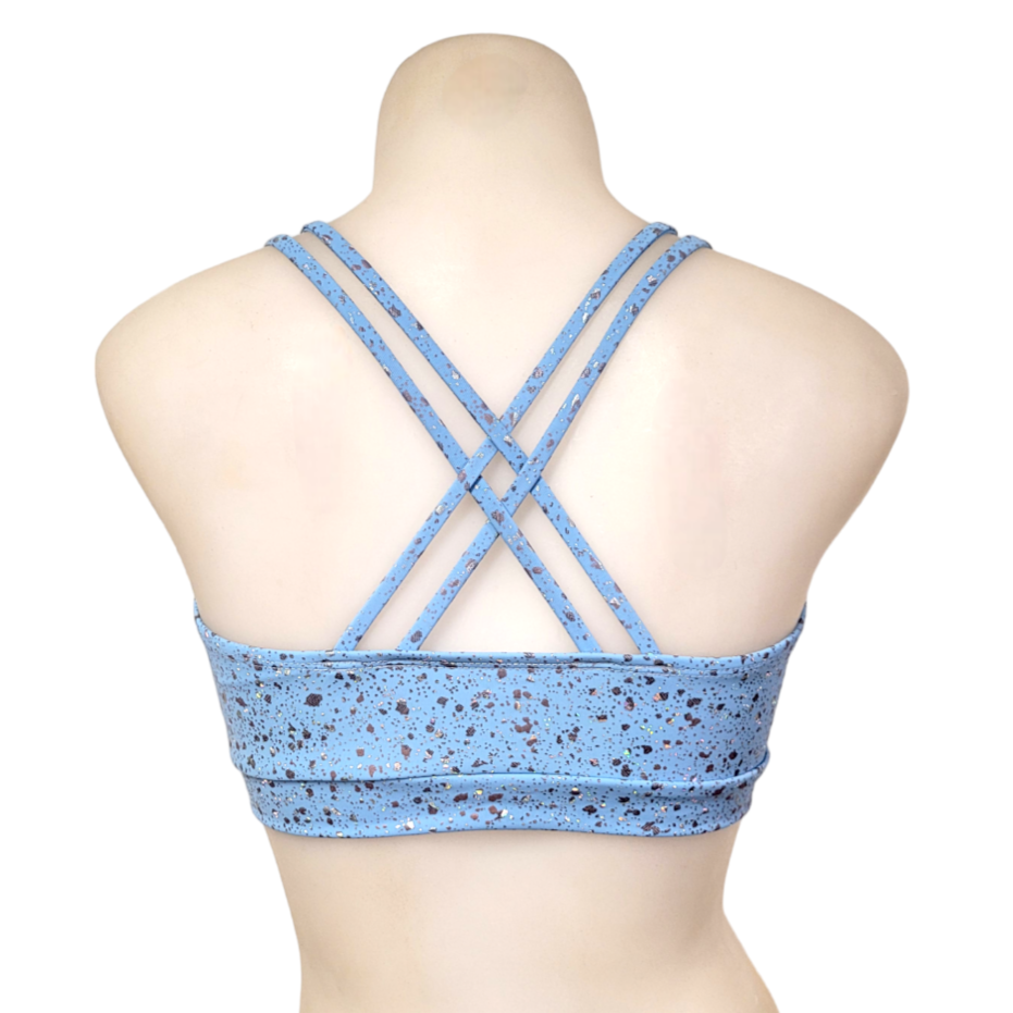 Monique Top in Blue Speckle