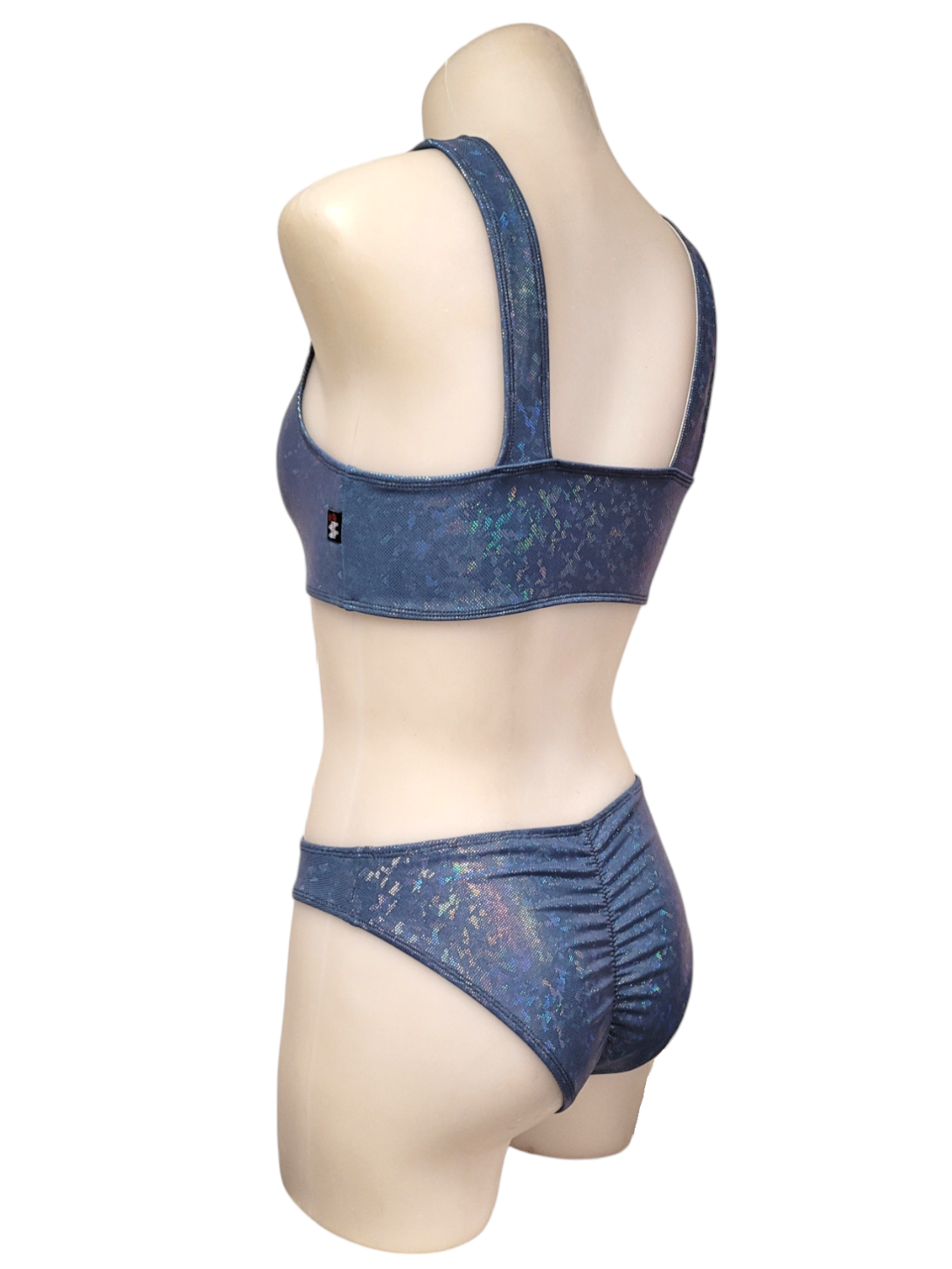 Jade Monokini in Periwinkle Ice