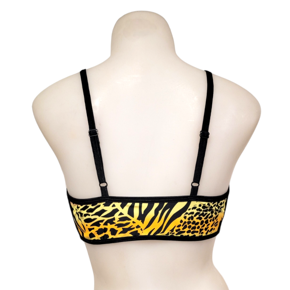 Ella Top in Rainbow Leopard