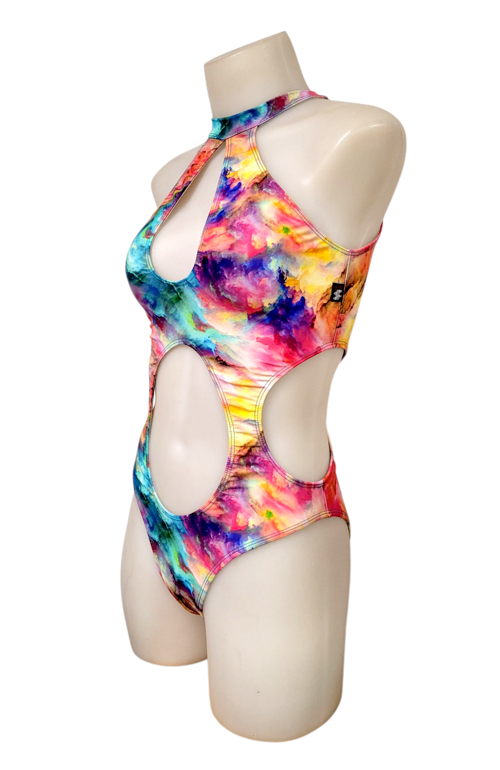 Luna Monokini in Watercolour