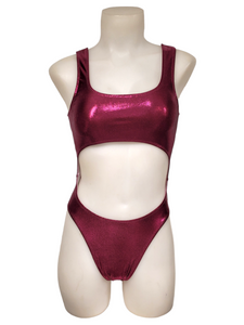 Sophie Monokini in Magenta Mystique