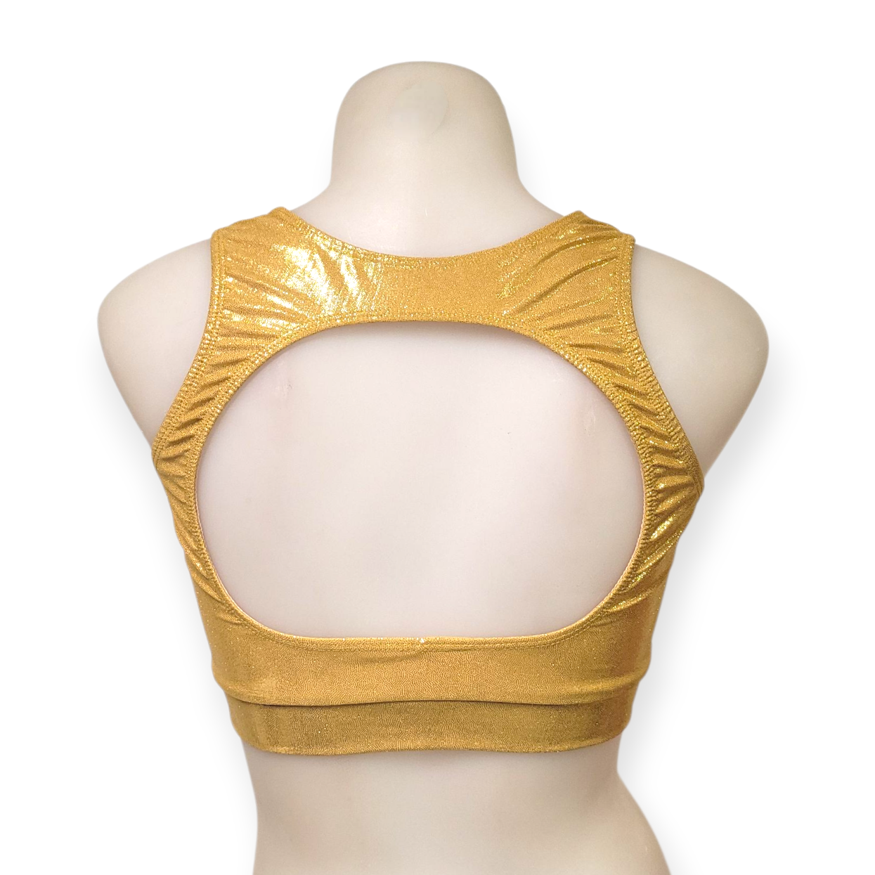 Chloe Top in Gold Mystique