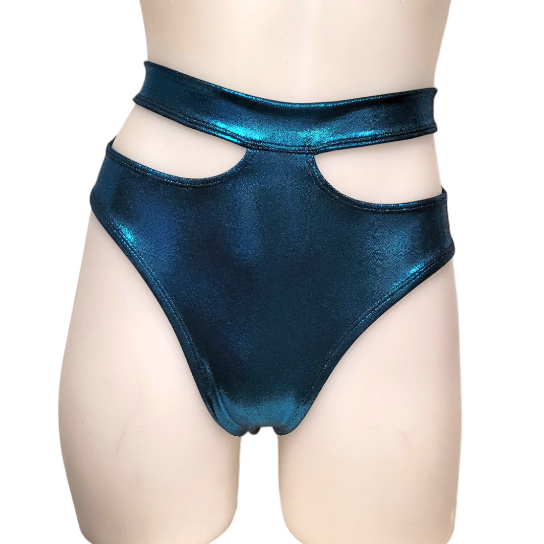 Hailie Short in Black Teal Mystique