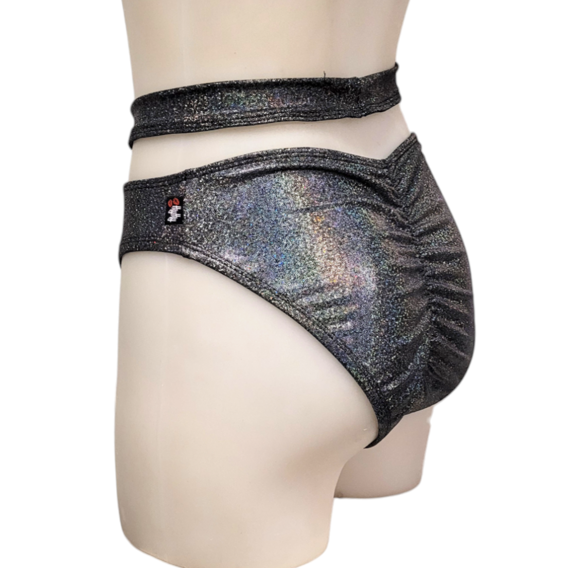 Hailie Short in Grey Disco