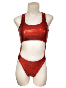 Sophie Monokini in Red Mystique