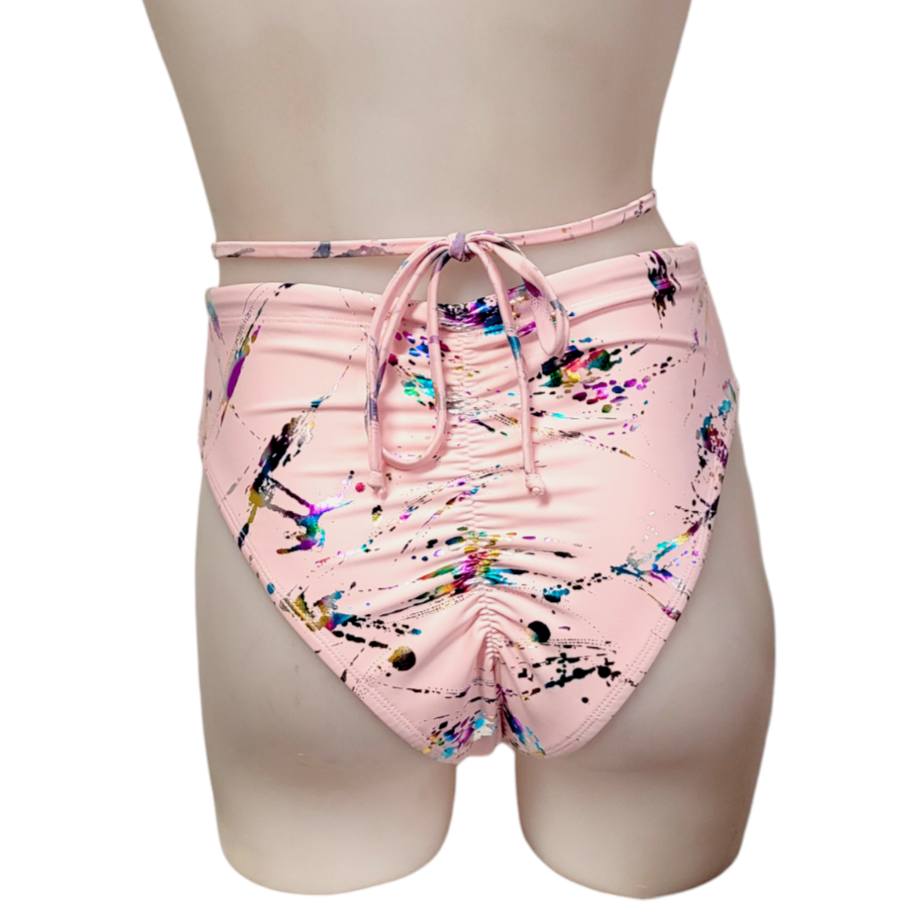 Layla Short in Pink Splatter